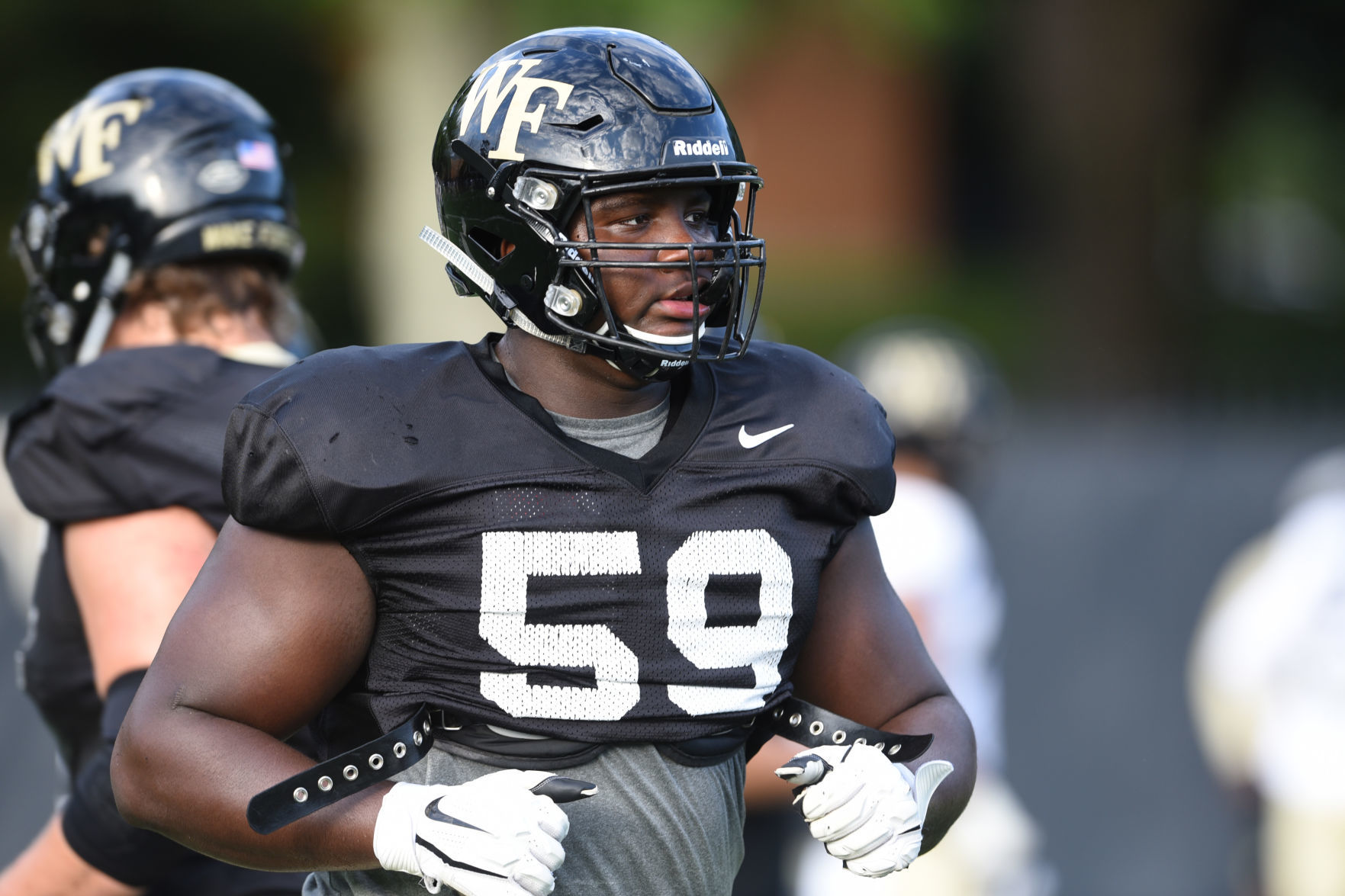 Wake Forest football practice